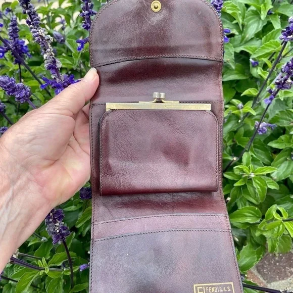 VINTAGE FENDI Logo Wallet Made in Italy - Picture 3 of 6